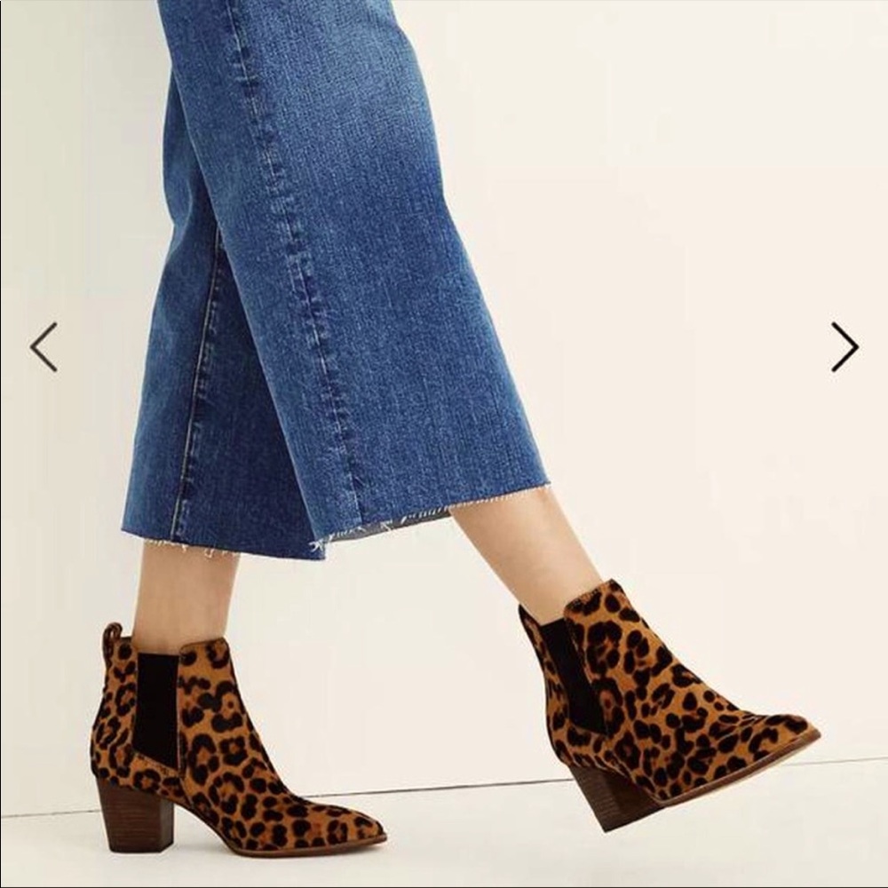 Madewell Regan Boot in Leopard Calf